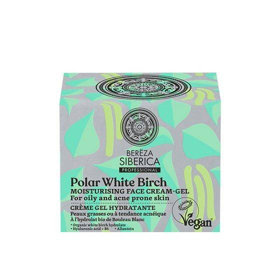 Nawilżający Krem - Żel do Twarzy dla Skóry Tłustej, Bereza Siberica, 50 ml
