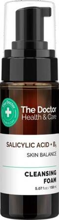 Pianka do mycia twarzy z kwasem salicylowym i witaminą B5, The Doctor, 150 ml