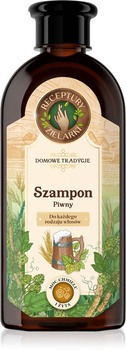 Szampon piwny do każdego rodzaju włosów, Receptury Zielarki, 350 ml