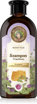 Szampon z propolisem łopianowym, Receptury Zielarki, 350 ml