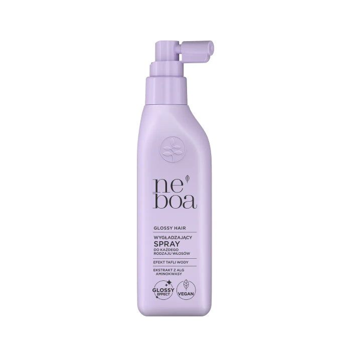 Spray do włosów wygładzający, Glossy Hair, Neboa, 175 ml 