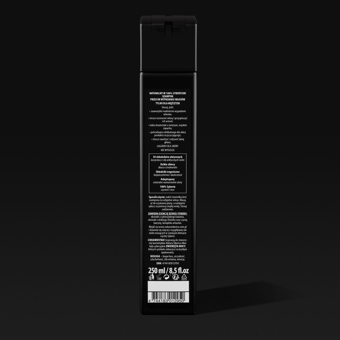 Szampon Zapobiegający Wypadaniu Włosów, Natura Siberica men, 250 ml