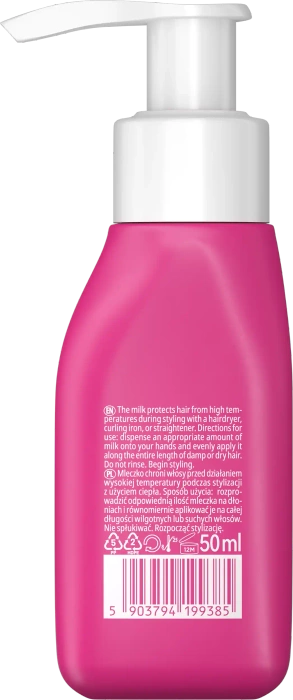 Mini Mleczko termoochronne do włosów, Thermo Protect, Neboa, 50 ml