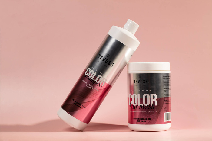 Maska do włosów farbowanych, Revoss, 900ml