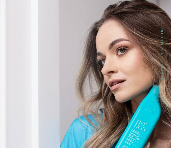 Odżywka do włosów nawilżająca, Hydration & Smoothness, Neboa, 300 ml