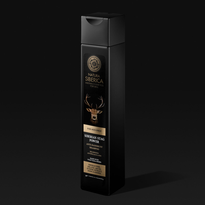 Szampon Przeciwłupieżowy "Siła Syberyjskiego Jelenia", Natura Siberica men 250ml