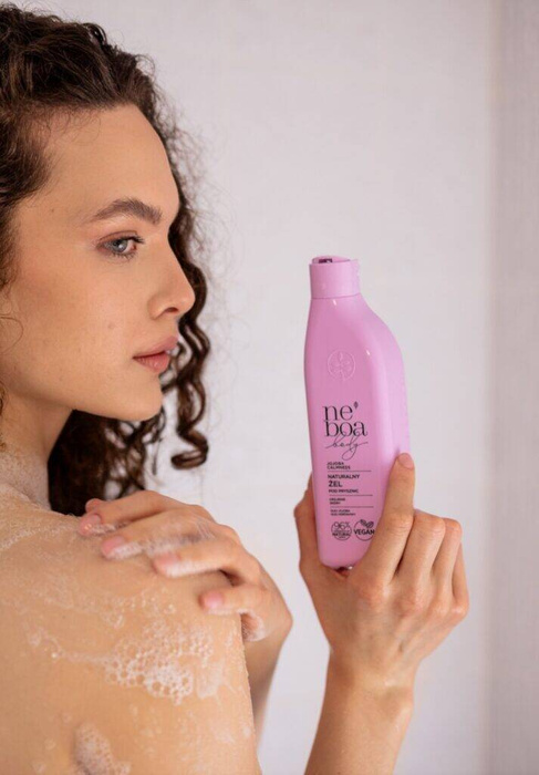 Łagodzący żel pod prysznic Jojoba, Neboa, 300ml