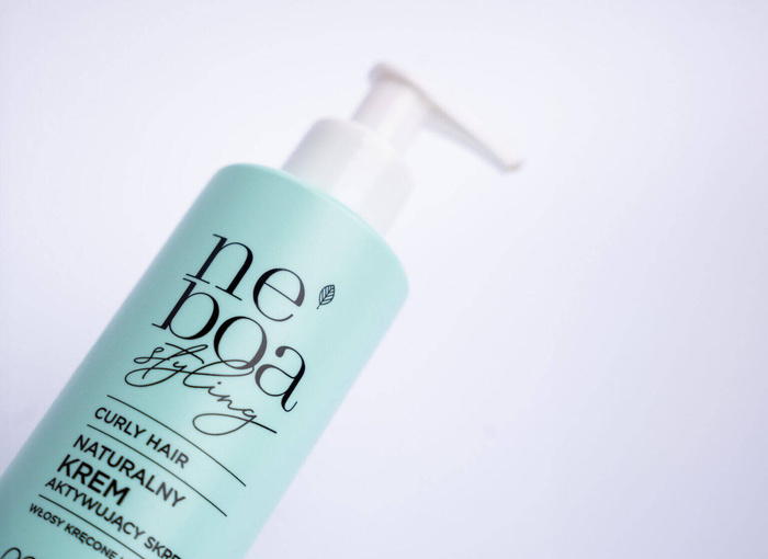 Naturalny krem aktywujący skręt Curly Hair, Neboa, 175 ml
