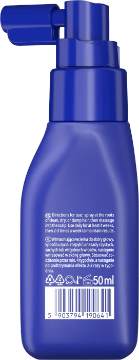 Mini Wcierka do skóry głowy bez spłukiwania, Overnight Hair Care, Neboa, 50 ml