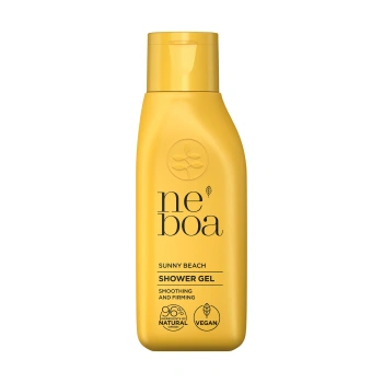 Mini Żel pod prysznic wygładzająco-ujędrniający Sunny Beach, Neboa, 100 ml