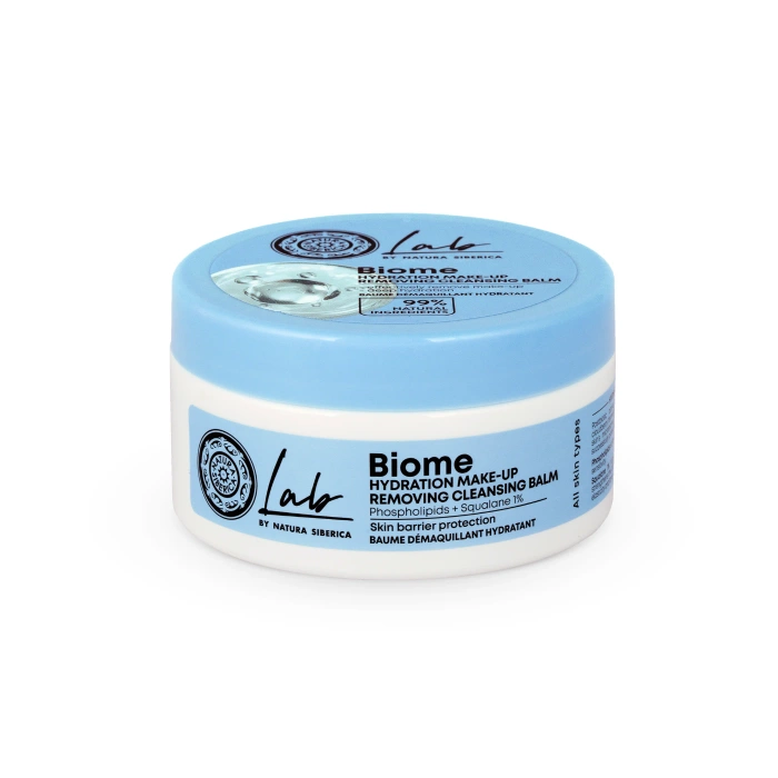 Balsam do demakijażu twarzy nawilżający, Lab Biome, Natura Siberica, 100 ml