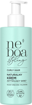 Naturalny krem aktywujący skręt Curly Hair, Neboa, 175 ml