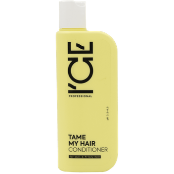 Wegańska, profesjonalna odżywka do włosów do włosów matowych, kręconych i puszących się Tame My Hair, Ice Professional, 250 ml