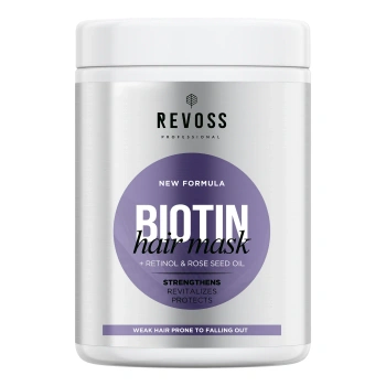 Maska do włosów wzmacniająca, z biotyną , Revoss, 900ml