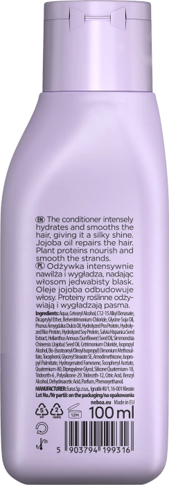 Mini Odżywka do włosów wygładzająca, Glossy Hair, Neboa, 100ml