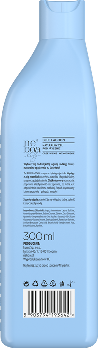 Żel pod prysznic Blue Lagoon, Neboa, 300ml