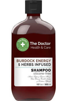 Szampon do włosów Energia Łopianu, The Doctor, 355 ml
