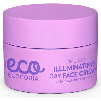 Rozświetlający lamelarny krem do twarzy na dzień, Ecoforia, 50ml