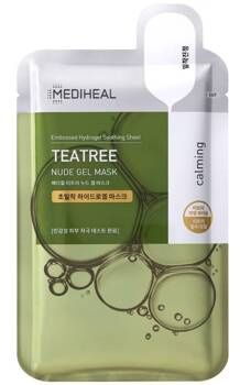 Maska w płachcie do twarzy hydrożelowa kojąca TEATREE NUDE GEL MASK, 30 g