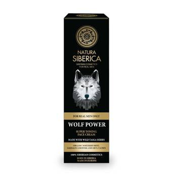 Naturalny tonizujący krem do twarzy dla mężczyzn Wolf power Natura Siberica men 50ml