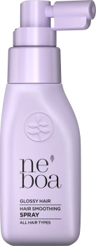 Mini Spray do włosów wygładzający, Glossy Hair, Neboa, 50 ml