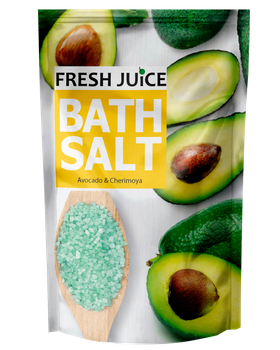 Sól do kąpieli  Avocado & Cherimoya, Fresh Juice, 500 g