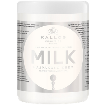 Odżywcza maska do włosów,  Kallos, 1000ml