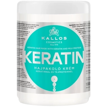 Odbudowująca maska do włosów suchych i zniszczonych, Kallos, 1000ml