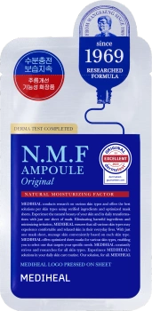 Maska w płachcie intensywnie nawilżająca  N.M.F ampoule, Mediheal, 27 ml