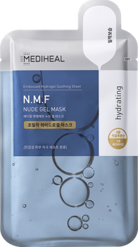 Maska w płachcie do twarzy hydrożelowa nawilżająca N.M.F Nude Gel Mask, 30 g