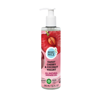 Żel Pod Prysznic Słodka Wiśnia & Jogurt Kokosowy, Berry Nice, 280 ml
