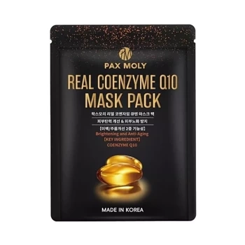 Przeciwzmarszczkowa maseczka w płachcie z keonzymem Q10, Pax Moly, 25 ml