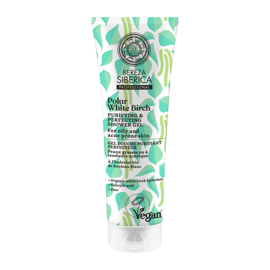 Oczyszczający żel pod prysznic do skóry tłustej oraz z tendencją do powstawania trądziku, Bereza Siberica, 200 ml