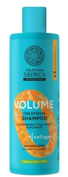 Szampon do wszystkich rodzajów włosów Objętość, Oblepikha O, Natura Siberica, 400 ml