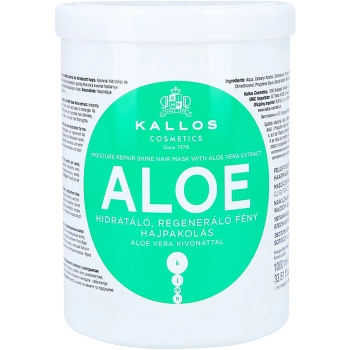 Maska do włosów aloesowa, Kallos, 1000 ml
