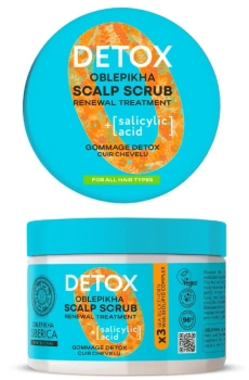 Peeling do skóry głowy Detox, Oblepikha O, Natura Siberica, 300 ml
