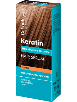 Serum do włosów Keratin, Dr. Sante, 50 ml