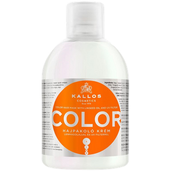 Szampon do włosów farbowanych, Kallos, 1000 ml