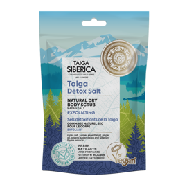 Suchy peeling do ciała złuszczający z solą, Natura Siberica, 250 ml