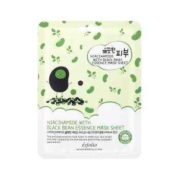 Maska w płachcie z niacynamidem, Esfolio, 25 ml