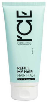 Profesjonalna maska do włosów suchych i zniszczonych Refill My Hair, Ice Professional, 200 ml