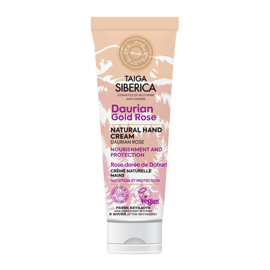 Krem do rąk i paznokci z różą dahurską odżywczo - ochronny, Taiga Siberica, Natura Siberica, 75 ml 