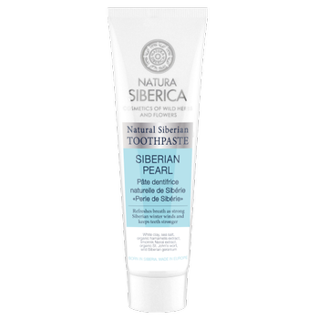 Naturalna odświeżająca pasta do zębów z białą glinką Siberian Pearl, Natura Siberica, 100 g