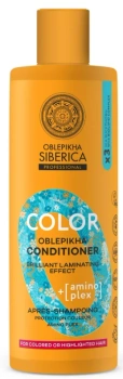 Odżywka do włosów farbowanych lub z pasemkami, Oblepikha O Natura Siberica, 400 ml