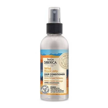 Multifunkcyjna Odżywka do Włosów w Sprayu z Mleczkiem Pszczelim - Bez Spłukiwania, Taiga Siberica, 170 ml