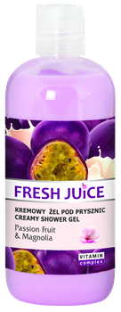 Kremowy żel pod prysznic Marakuja i Magnolia, Fresh Juice, 500ml