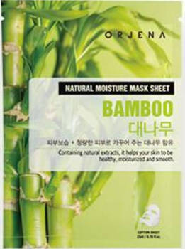 Maska w Płachcie rozświetlająca Bambus, Orjena 23 ml
