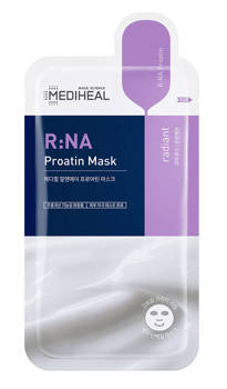 Maska w płachcie R:NA kremowa wybielająco-rozświetlająca, Mediheal, 25 ml