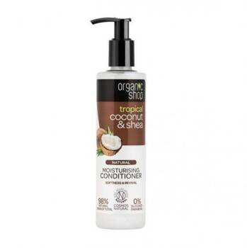 Nawilżająca odżywka do włosów, Kokos & Masło Shea, Organic Shop, 280 ml