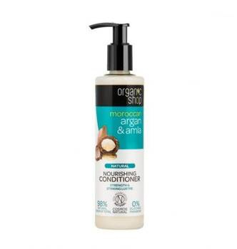 Odżywczy balsam do włosów, Olej Arganowy & Amla, Organic Shop, 280 ml